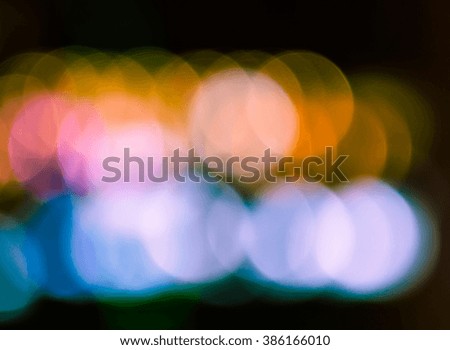  abstract look at  lights 