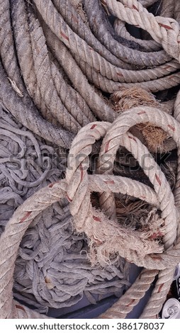 old rope picture from mobile