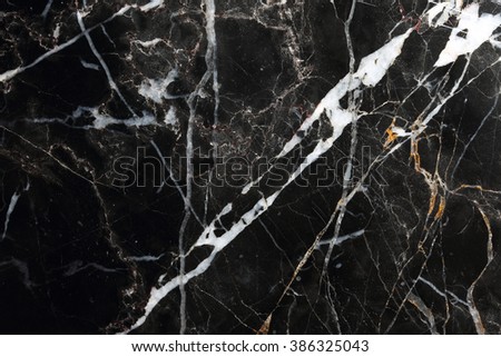 Detailed structure of black marble in natural patterned for background, texture and design product.