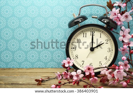 Spring Time Change Background Royalty-Free Stock Photo #386403901