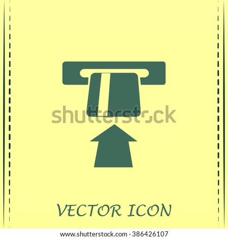 Vector illustration of ATM 
