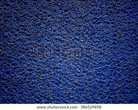 Blue color of mat background.