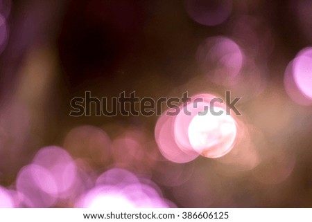 Purple abstract with lights bokeh