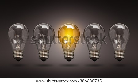 Bulb Idea Light Creative Innovation Leader