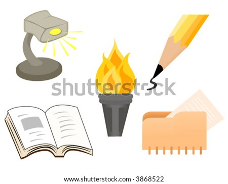 Education Icons - Vector