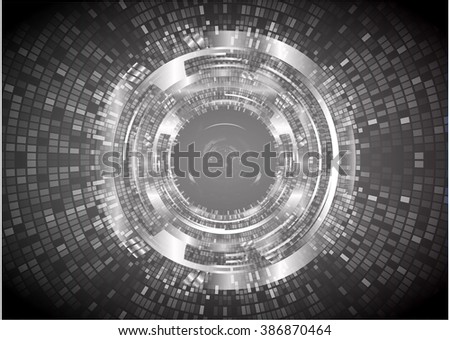dark black color Light Abstract Technology background for computer graphic website internet business.circuit.illustration.digital.infographics.binary code. www.vector.motion move blur eye