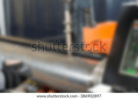 Industrial production factory theme blur background
