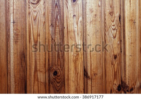 Background consisting of wooden slats. Dry tree, fir, pine.