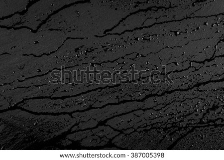 water on stone surface  in black and white