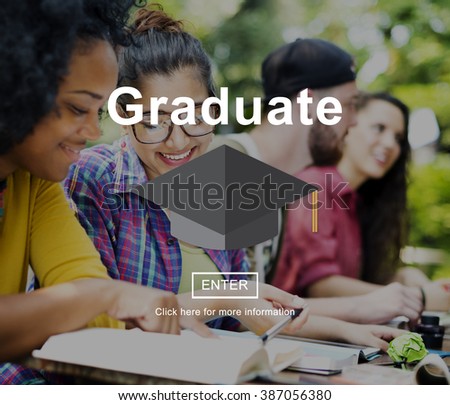Graduate Education Learning Academic Concept