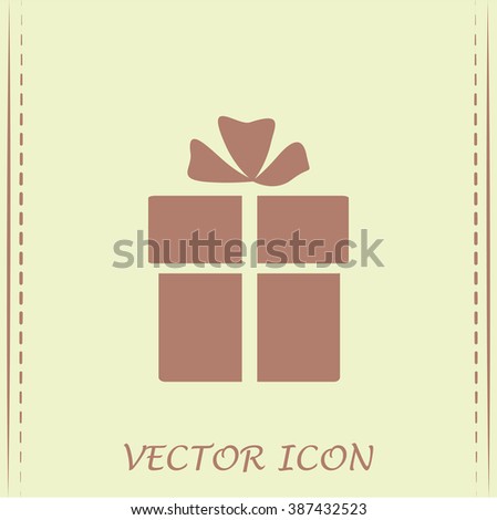 Vector illustration of gift box 
