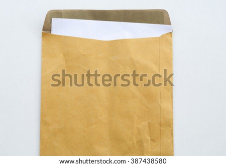 big envelope for letter confidential papers