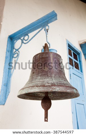Old bell close up