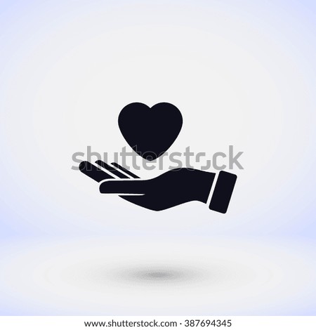 hands of the heart icon