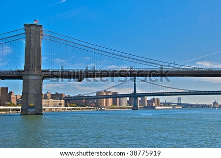 Brooklyn, Manhattan and Williamsburg bridges