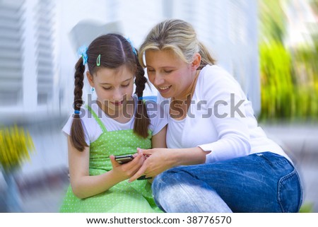 Daughter With Her Mother