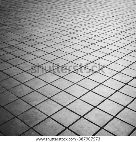 Grunge floor tiles and square shape texture and background