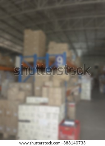 Blur, stock book Warehouse Distributors, Book awaiting distribution to bookstores