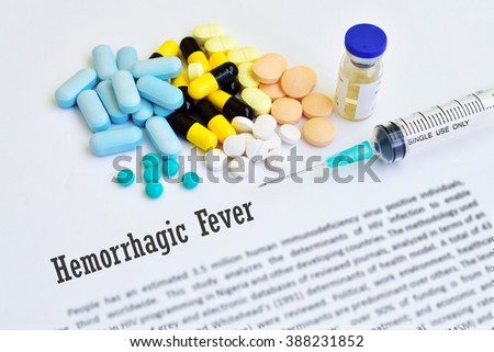 Drugs for hemorrhagic fever treatment

