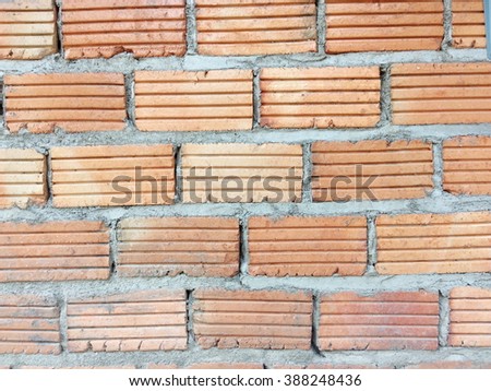 Abstract background pattern red brick wall - background, texture