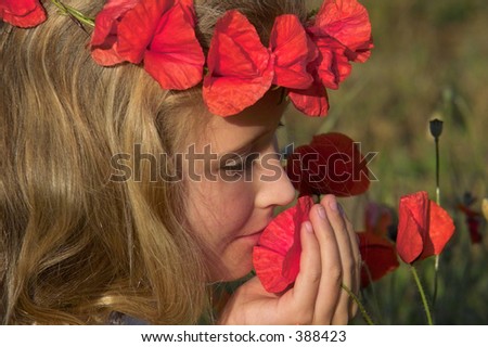 Smell of flowers