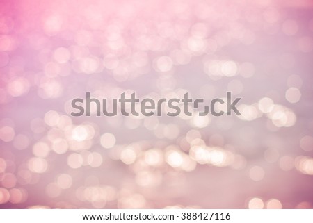 Abstract background pink bokeh. manual focus.Photo process vintage style.