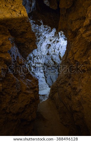 In a Ukrainian cave Cristal