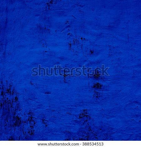 Abstract blue texture of old concrete. vintage background