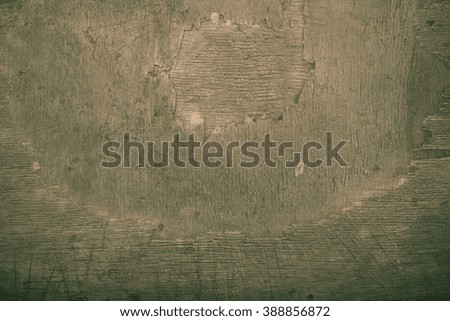 The surface of old cutting board for background. Toned.