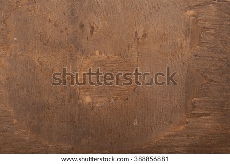 The surface of old cutting board for background.