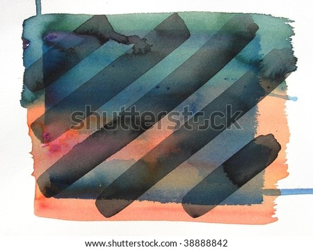 abstract paint background stripes