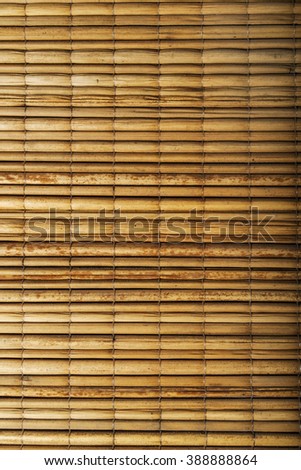 background or texture of curtain mat varnished totoras