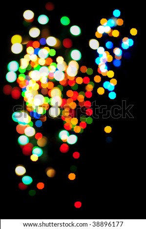 Abstract lighting effect background