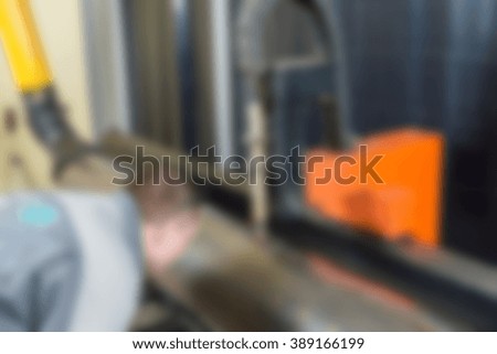 Industrial production factory theme blur background