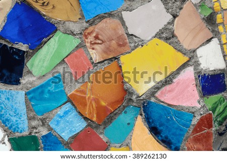 Background of colorful mosaic