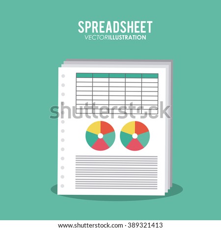 Spreadsheet icon design