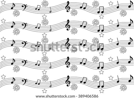Note Music Pattern

