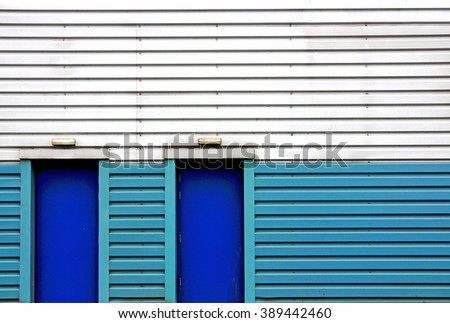 Industrial Estate metal facade 
