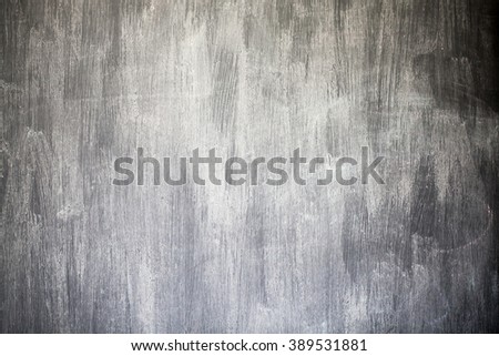 Rubbed out chalk on blackboard, close up