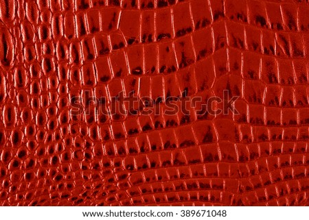 Crocodile red texture