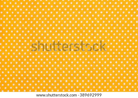 Orange and white tablecloth picnic texture. Textile, napkin, tablecloth. View from above, top. Traditional pattern and color.