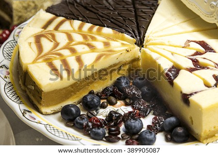 Cakes and pastries. Italian cakes
