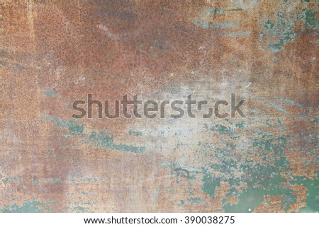 Vintage metal background. Old metal rust texture