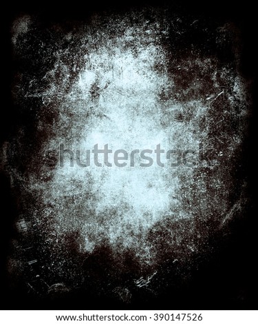 Grunge abstract texture background with faded central area for your text or picture
