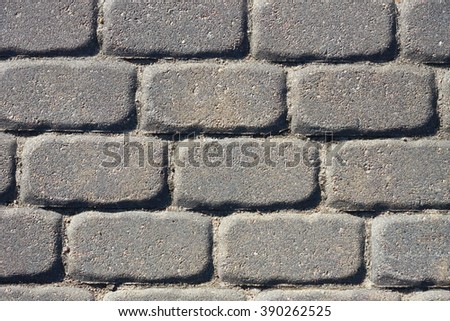 Sidewalk tile bricks background