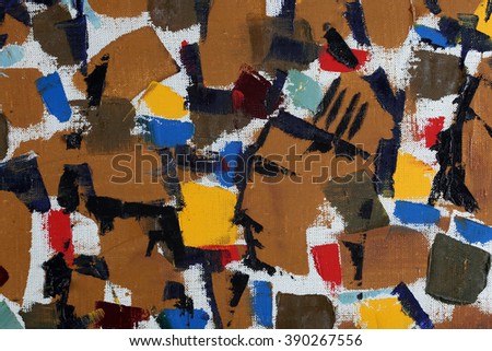 macro texture fragment of canvas for oil background studio 