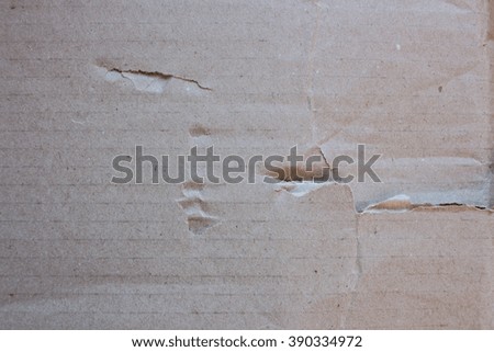 Texture cardboard