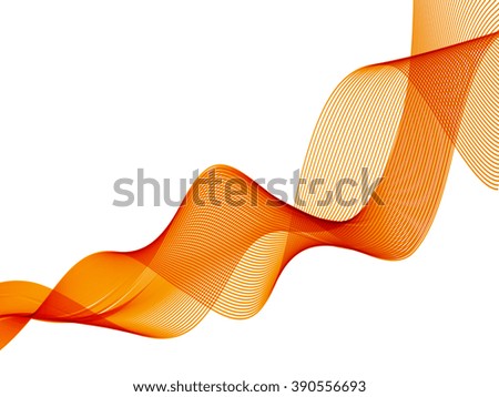 Abstract waves background. Vector illustration