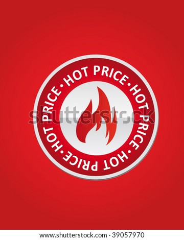 hot price sign