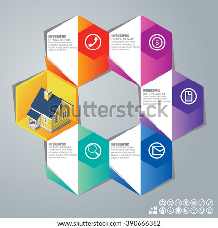 Real Estate And Property Business Isometric Building. Abstract  
infographics on the grey background, Vector illustration can be 
used for workflow layout, diagram, number options, web design.